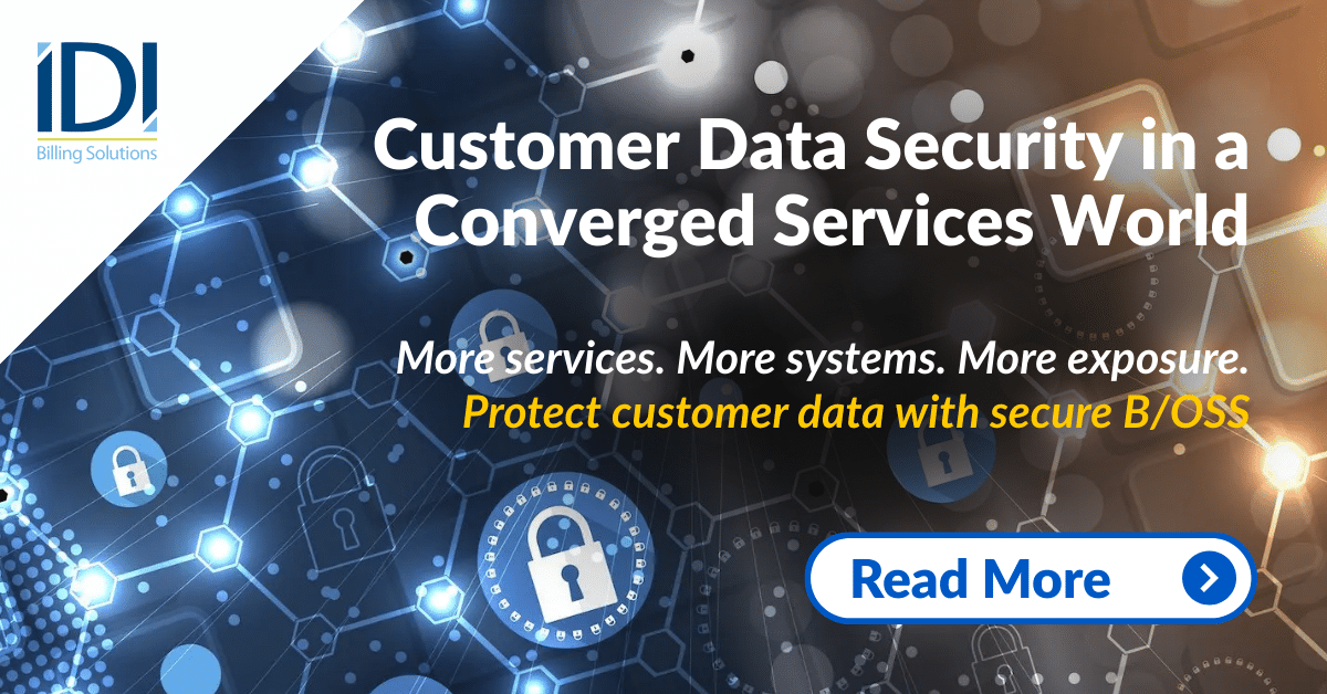Customer Data Security in a Converged Services World